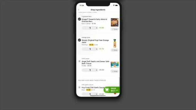 Adding your own items to the grocery list - Mealime Support Docs