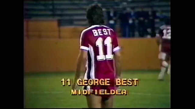 NASL: George Best Scores for the LA Aztecs, 1977 