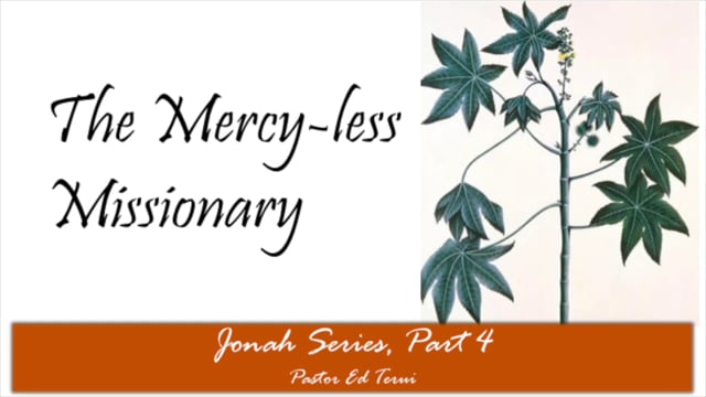 2020-8-2 The Mercy-less Missionary