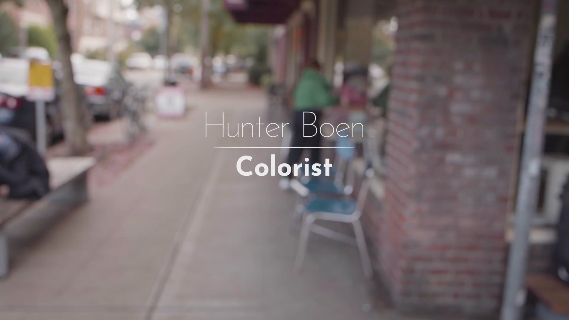 Colorist Demo Reel