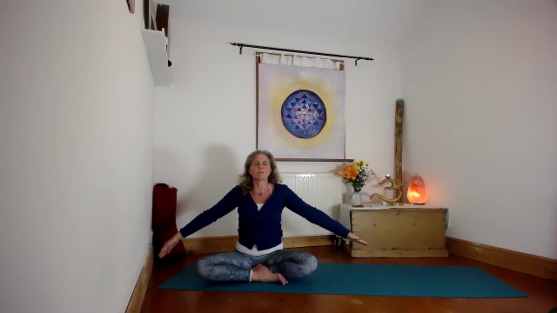 Multilevel Air Open and expanded relaxation breath of the heart