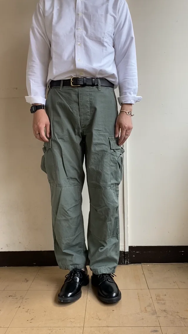 M.O.C（ミリタリーアウトドアクロージング）BDU Trousers Vintage Wash オリーブ