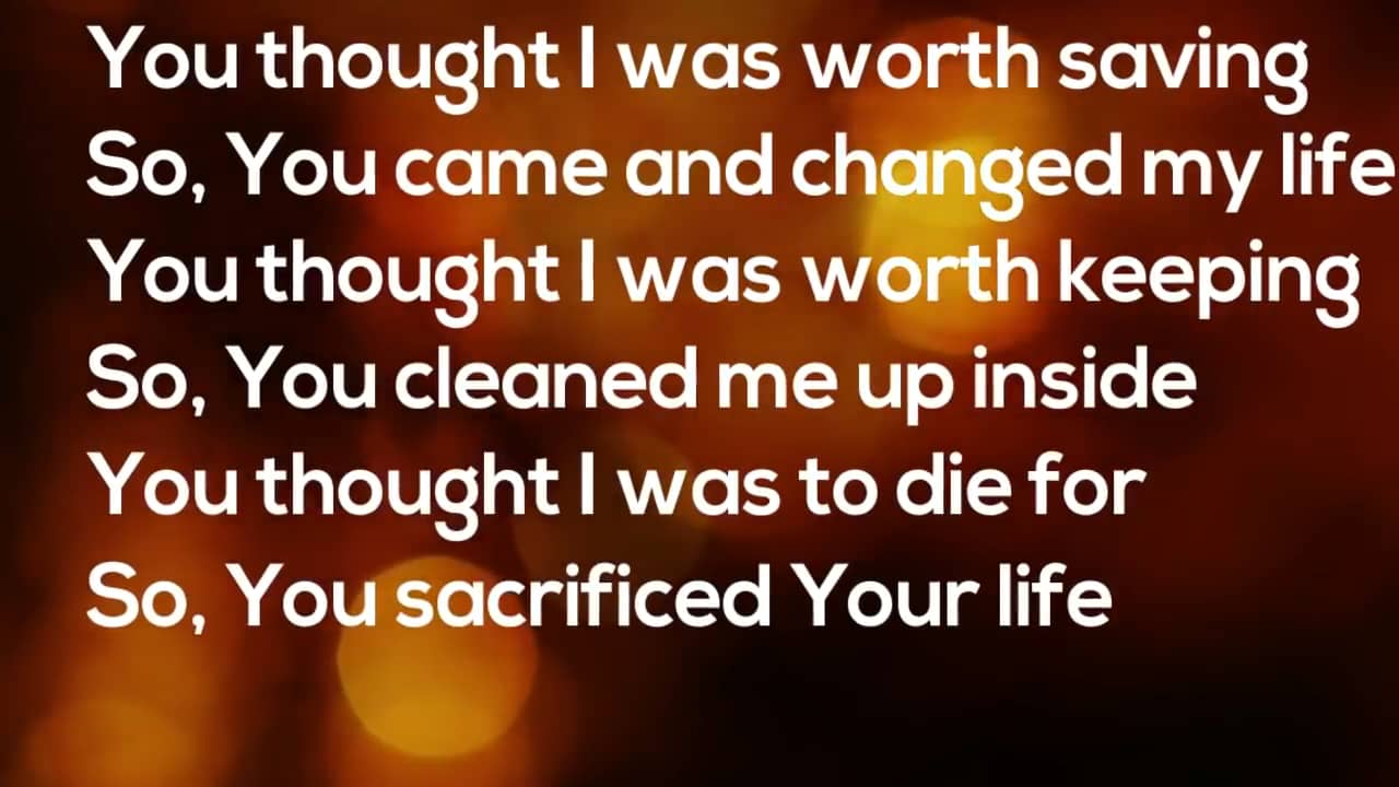 Worth by anthony brown lyrics video on Vimeo