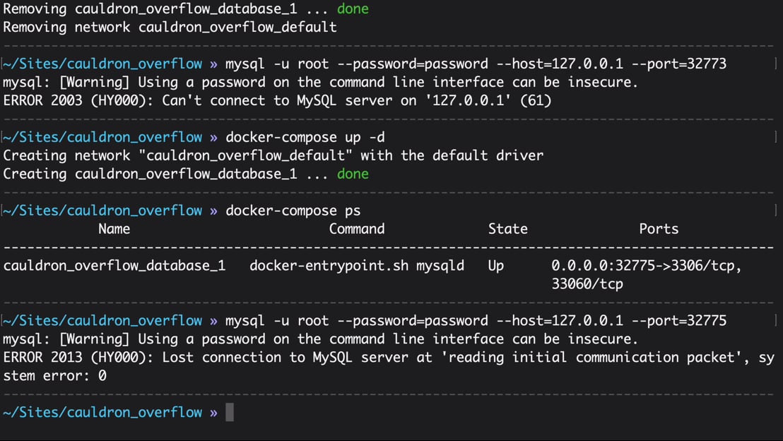 docker compose bind to localhost