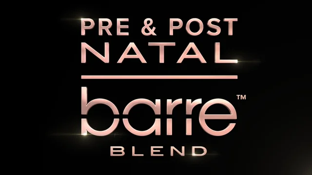 barre BLEND Pre & Post – Angele Sears