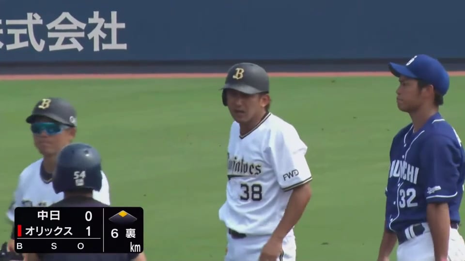 【ファーム】バファローズ・小島 試合の均衡を破る先制タイムリー!! 2020/8/4 B-D(ファーム)