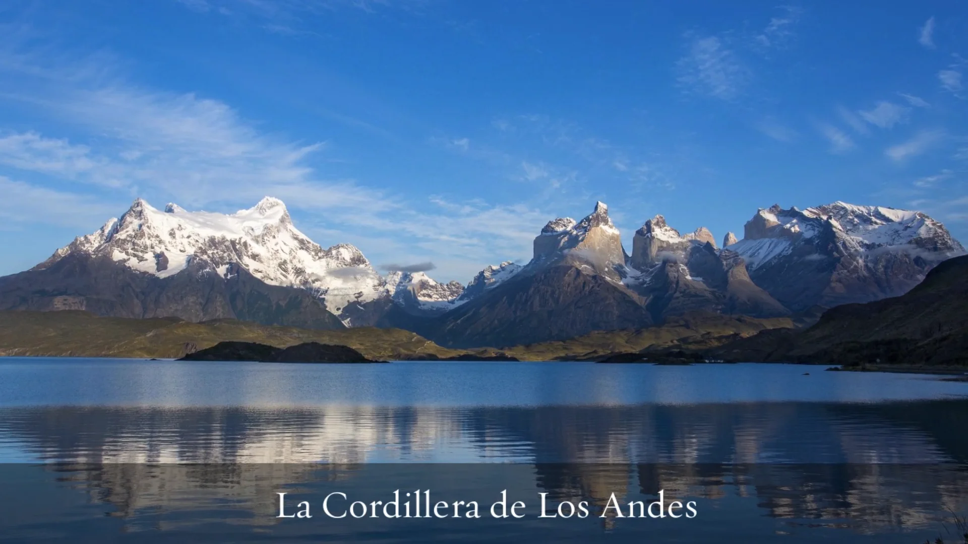 Cordillera De Los Andes