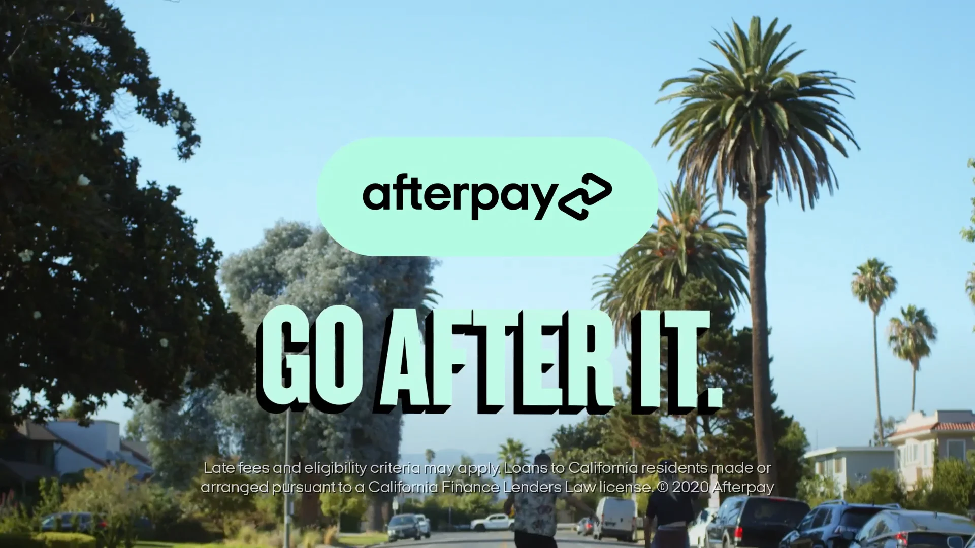 Afterpay Go After It Brand Campaign