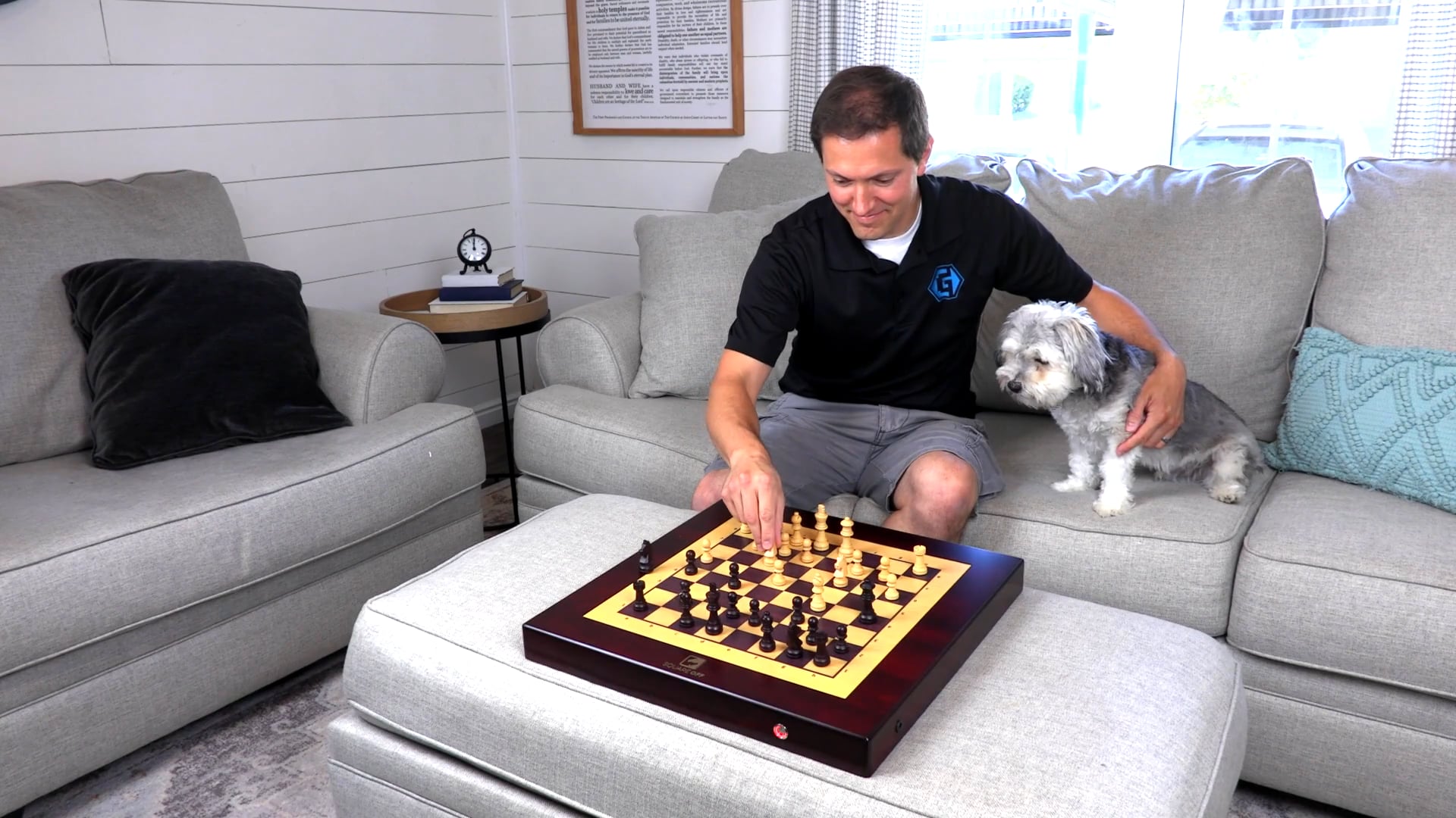 The Geekery View - Square Off Smart Chess Board - Commercial