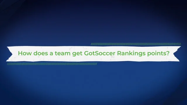GotSoccer Rankings