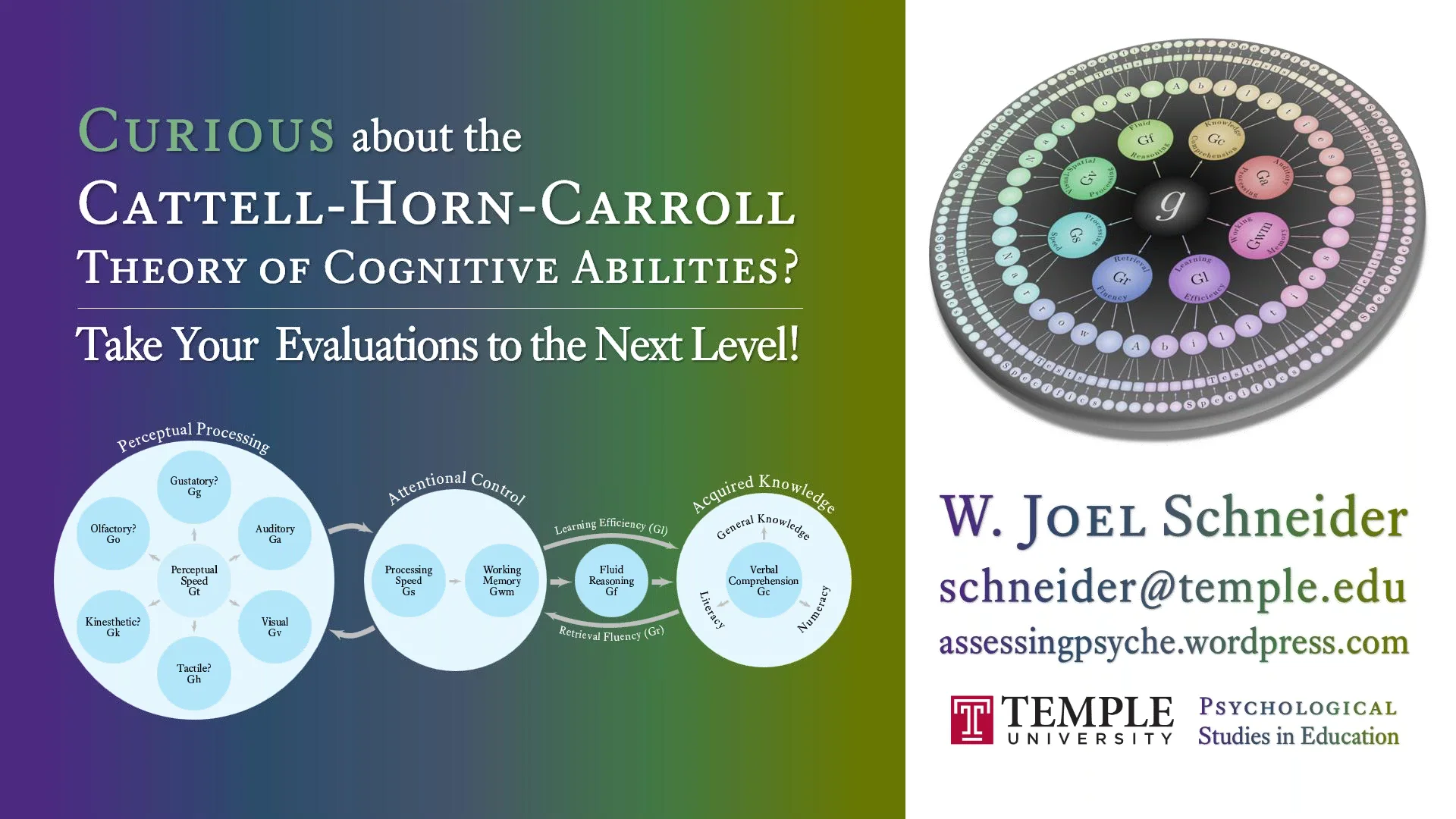 Chc theory discount of cognitive abilities