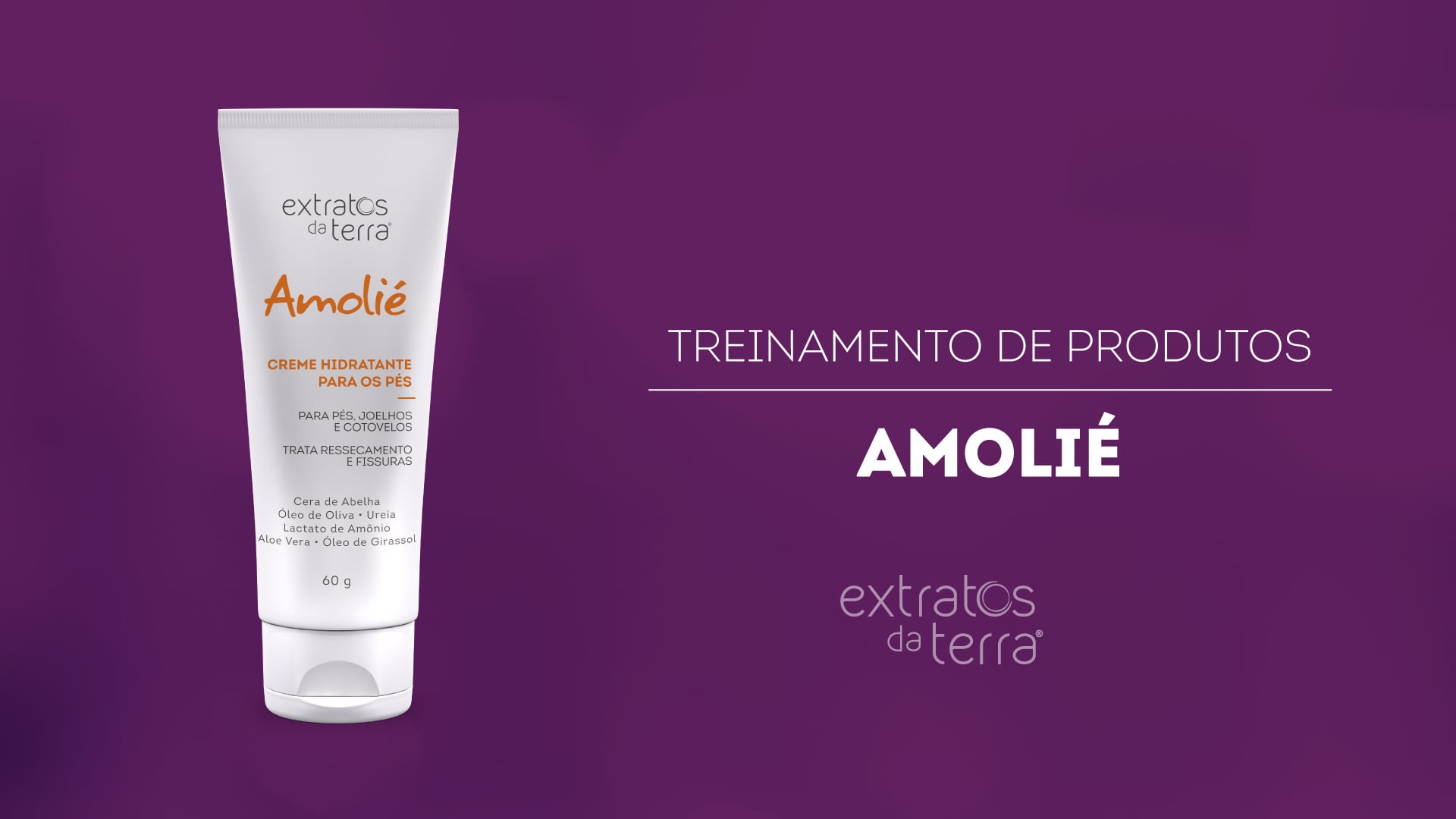 Conhecendo o Produto - Amolié creme hidratante para os pés
