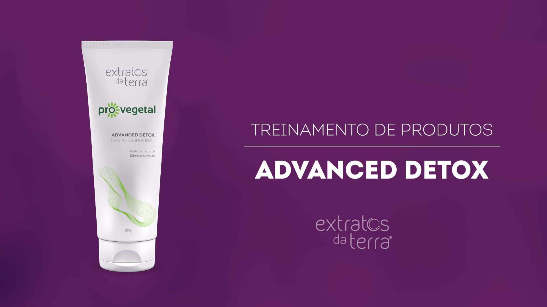 Conhecendo o Produto - Creme Corporal Advanced Detox