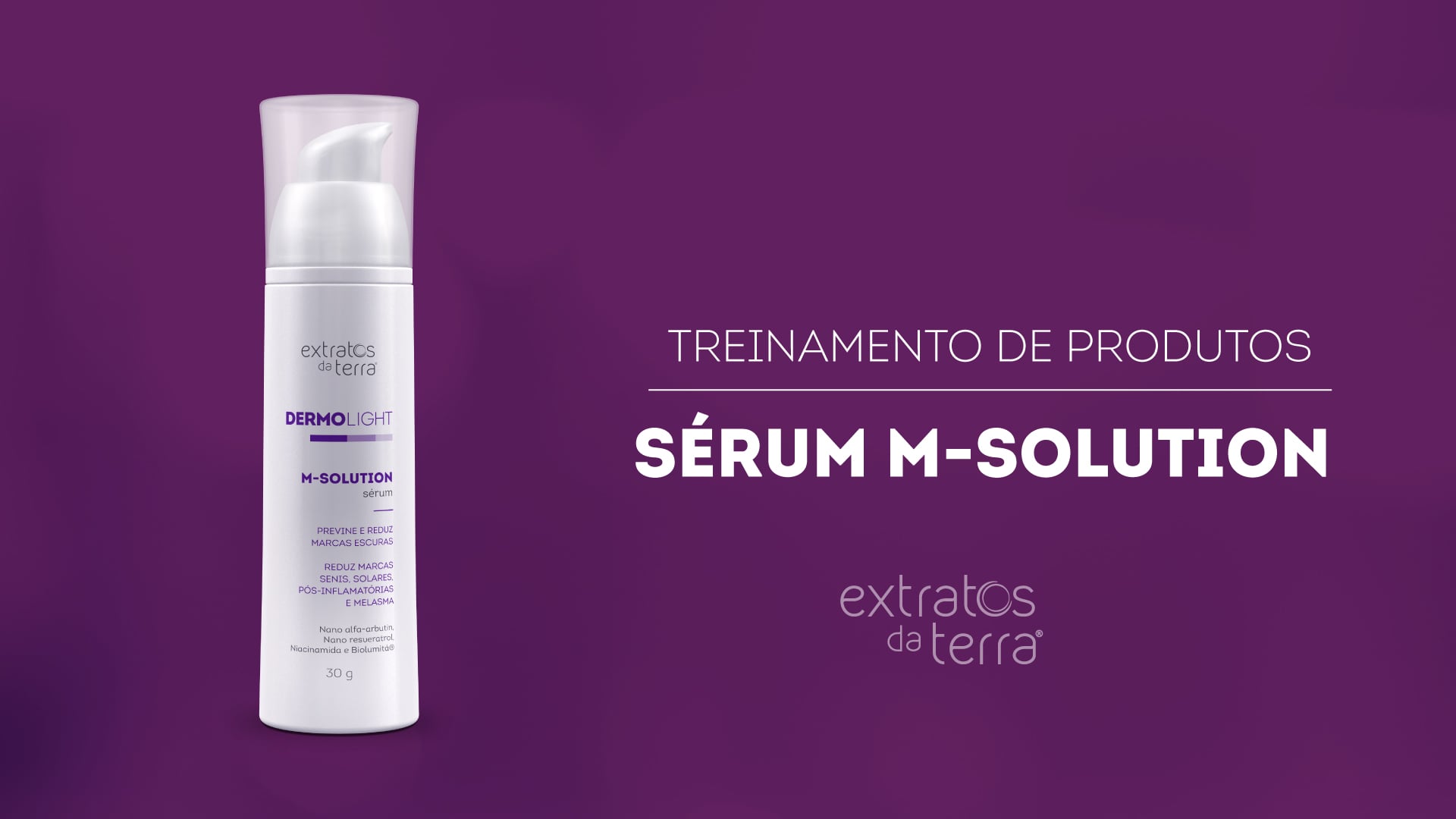 Conhecendo o Produto - Sérum M-Solution