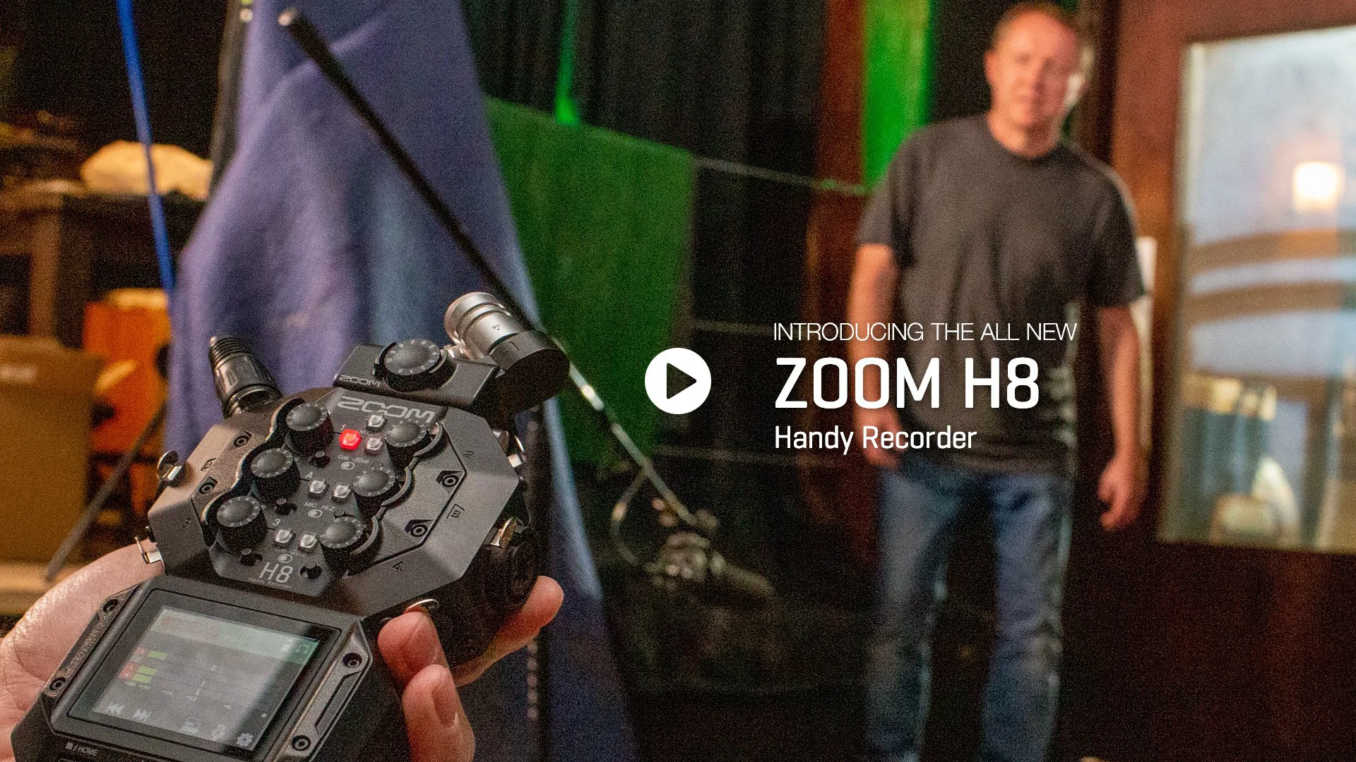 ZOOM ズーム ハンディレコーダー H8 風防付き！！！！ （ZOOM H8