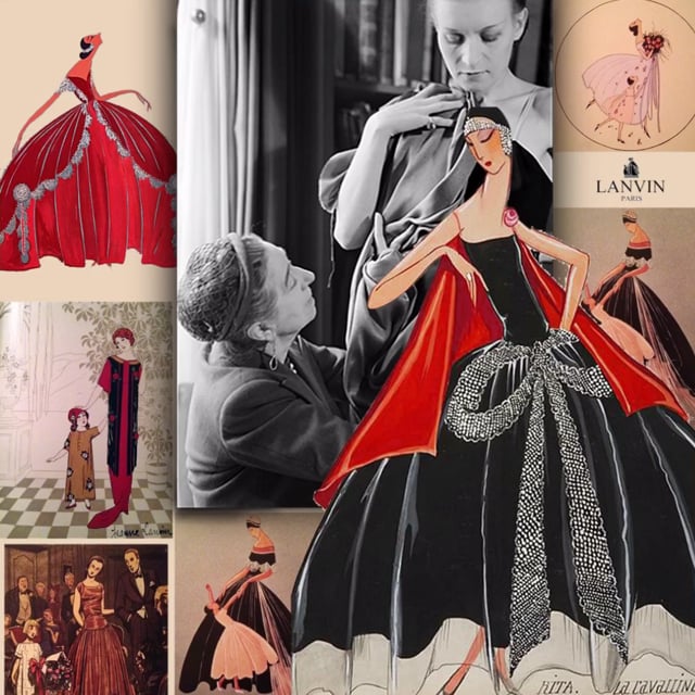 Visionary designer Jeanne Lanvin - INPI Treasures - RUNWAY MAGAZINE ®  Official