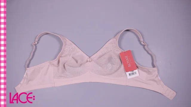 Rosme Womens Wireless Soft Bra with Padded Straps, Collection Divine, Size  32C Beige at  Women's Clothing store