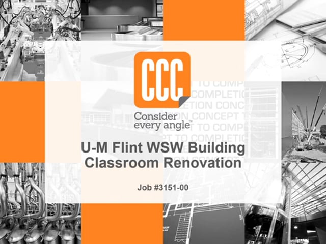 3151 UM William S. White Bldg Site-Specific Safety Orientation August 2020