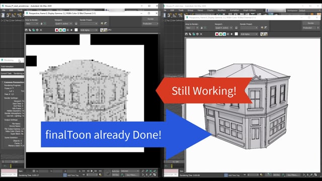 3ds Max: Why finalToon is a better choice for NPR over Arnold.