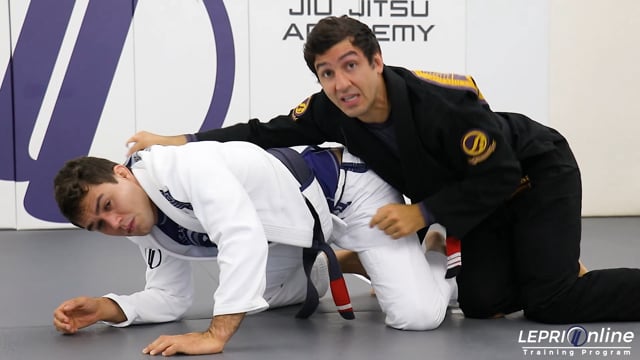 Side Control Escape to Back Take