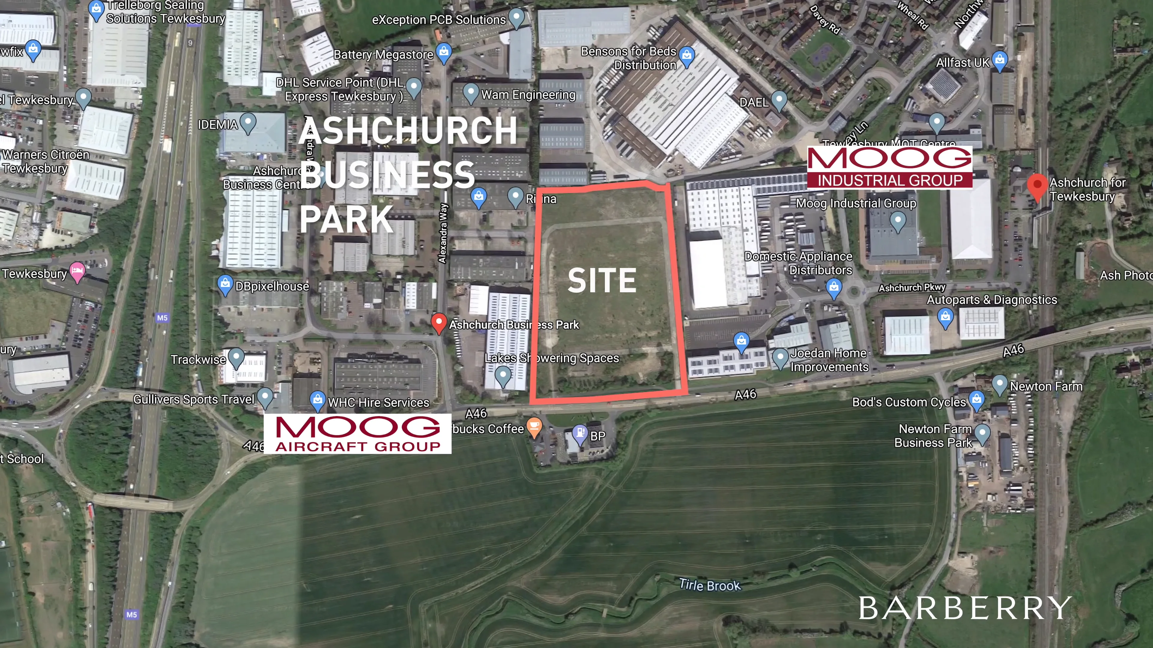 Moog AG Tewkesbury New Site Overview