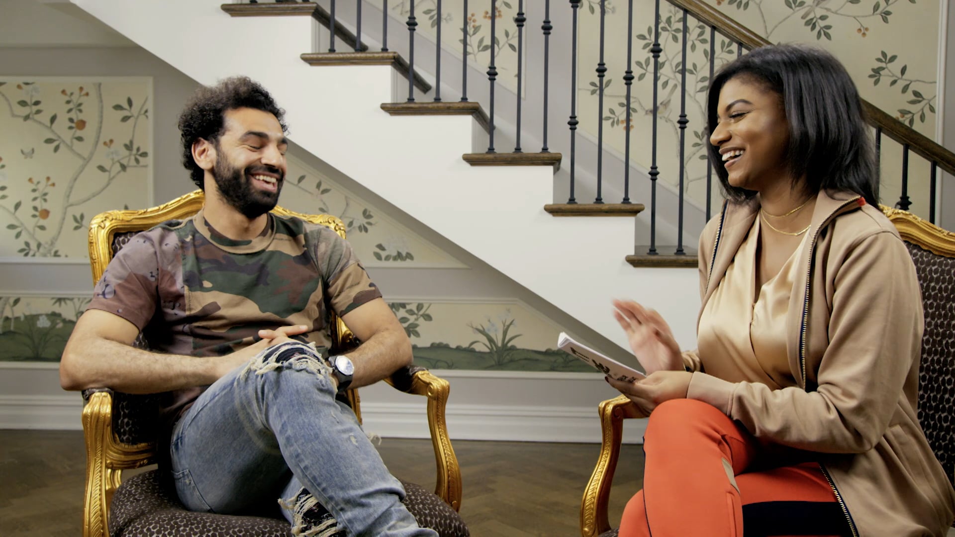 BLEACHER REPORT - MO SALAH INTERVIEW