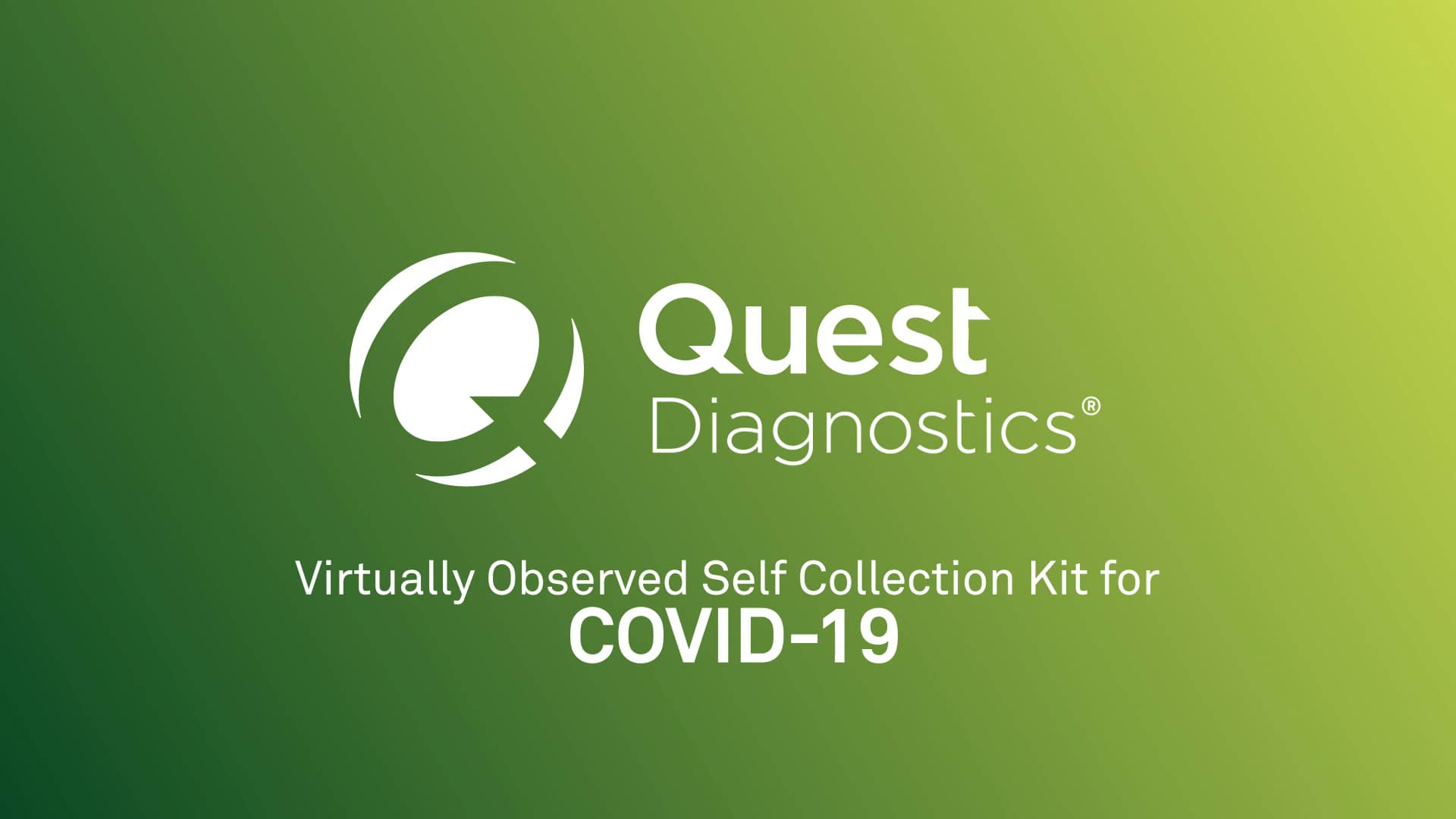 Quest Diagnostics COVID19 Observed SelfCollection Demo on Vimeo
