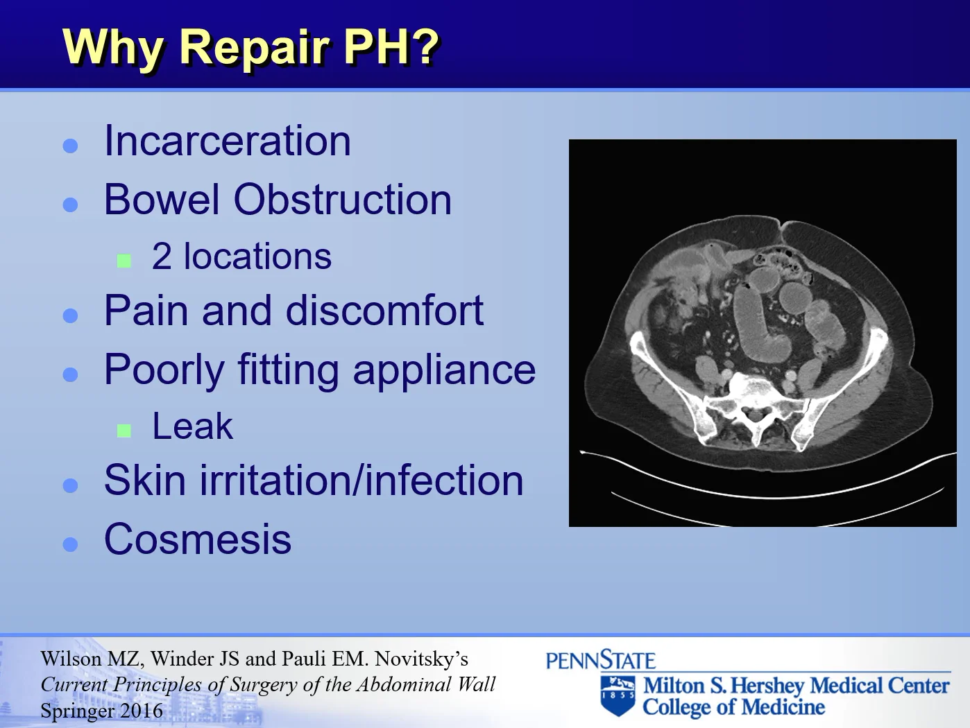 Parastomal Hernia Repair Techniques on Vimeo