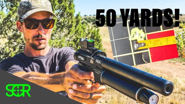 AEA HP SS Semiautomatic Pistol in 25 cal - MIND BLOWING! PCP Pistol has 50  yard accuracy like WOW � - Airgun101