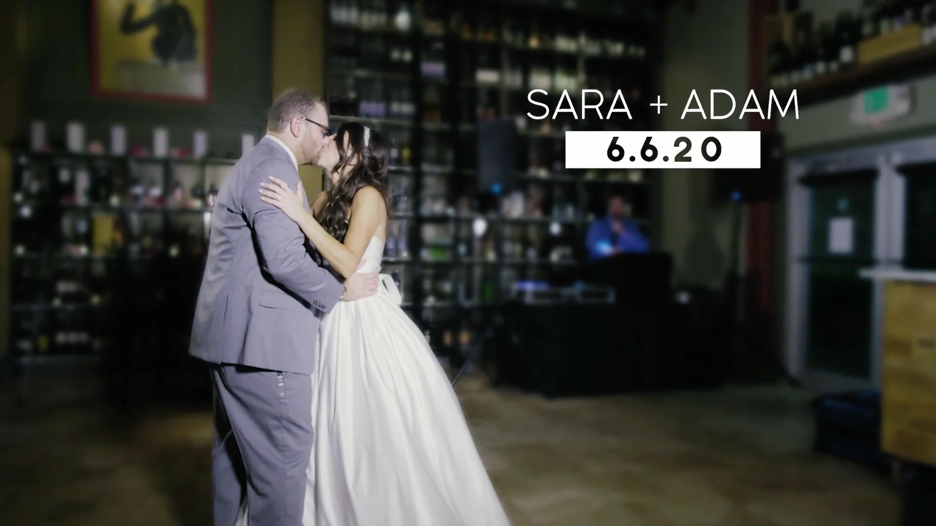 Sara + Adam Ritz Carlton + Michael’s Atrium & Wine Cellar Sarasota