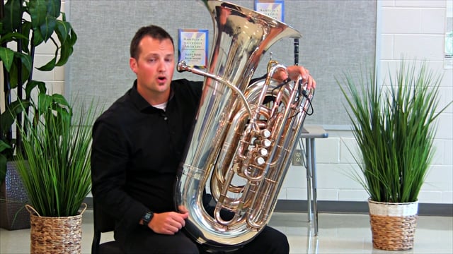 Tuba Clinic - 07 Holding the Instrument