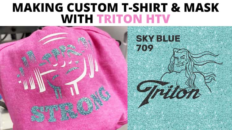 Triton HTV  Triton Heat Transfer Vinyl for T-Shirts 