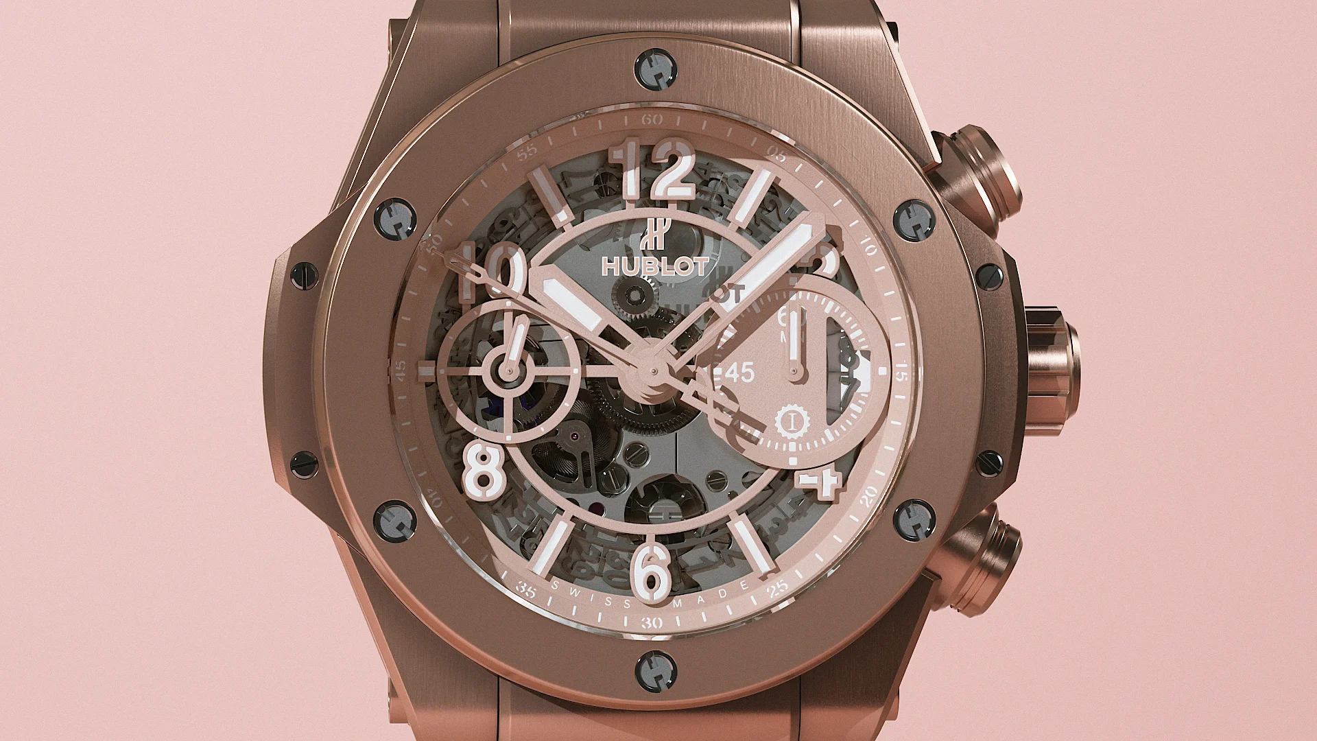 Hublot discount pink millennial