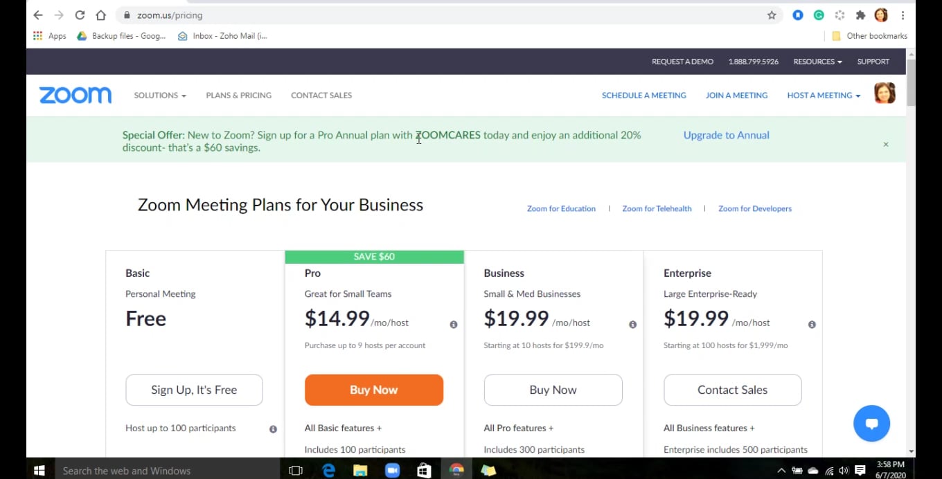 How to use Zoom app on Vimeo
