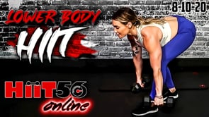 Hiit Class | Lower Body | with Pam | 8/10/20