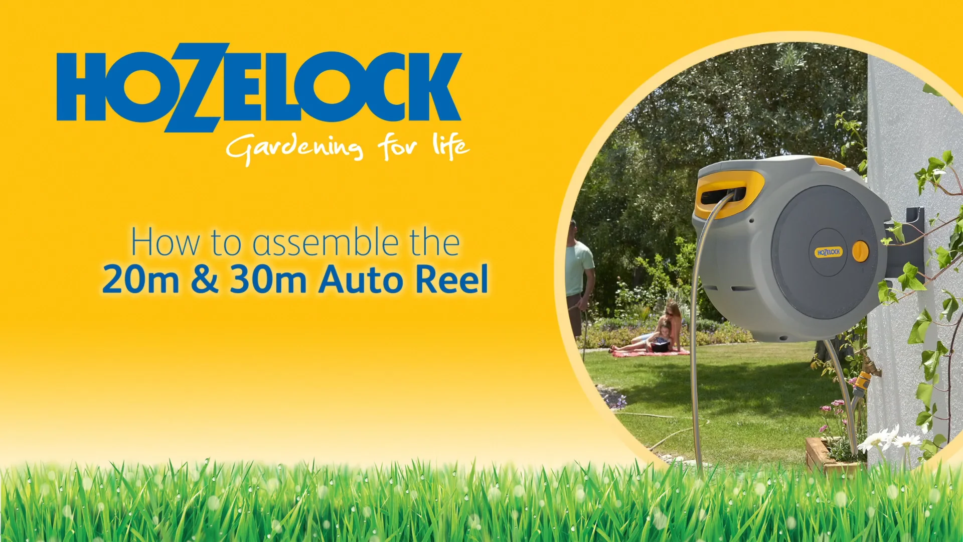 How To  Assemble & Mount Hozelock Auto Reel (20m & 30m) on Vimeo