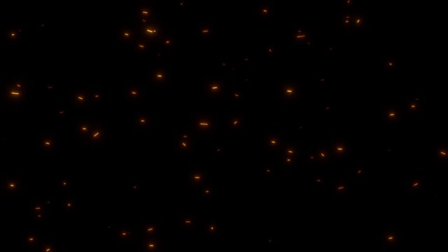 Animated Sparkles Stream Decoration 6 Floating Glow Star Sparkles