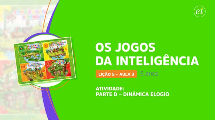 Curso da Escola da Inteligência: Os Jogos da Inteligência