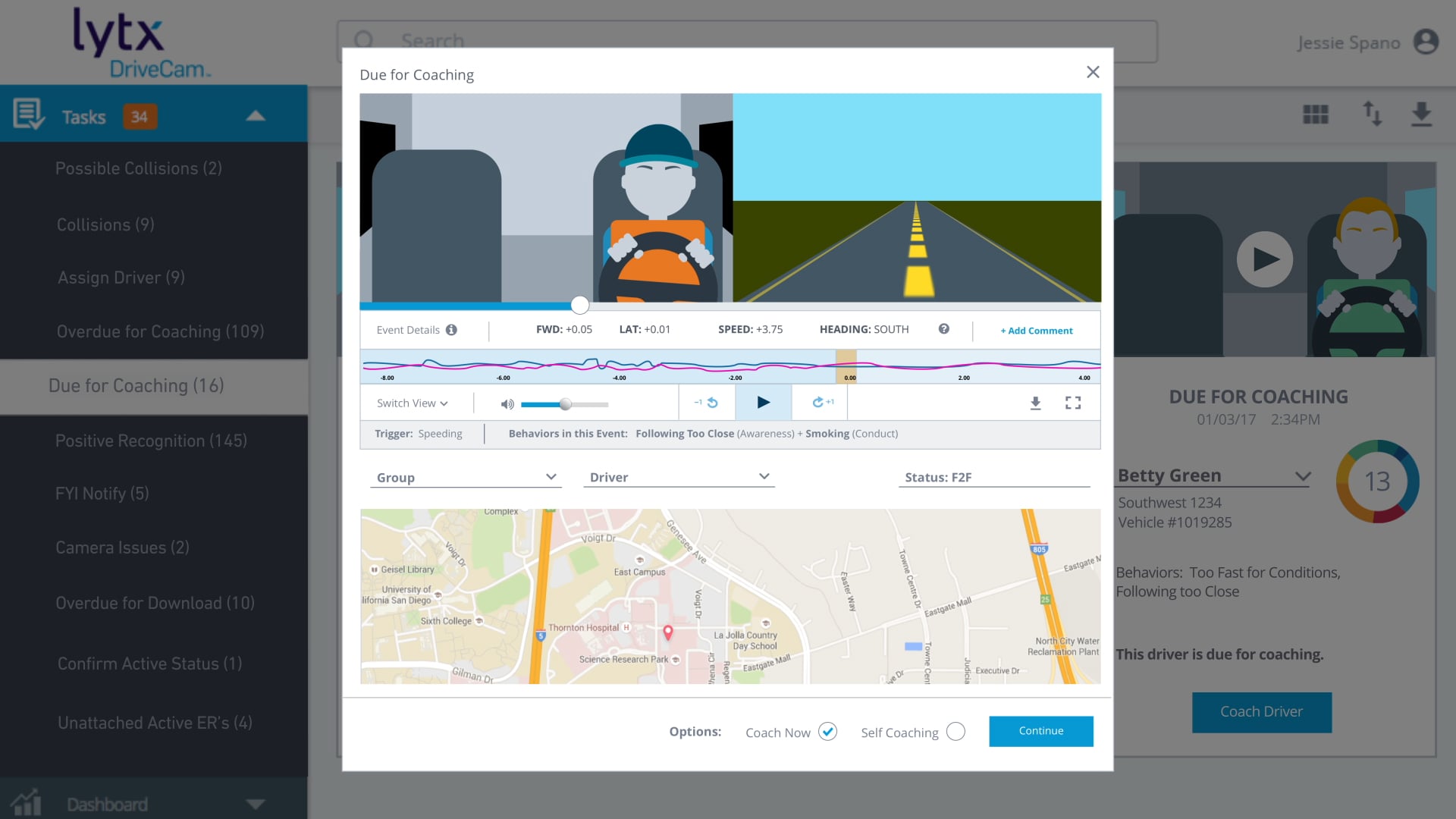 Lytx: Coaching Workflow