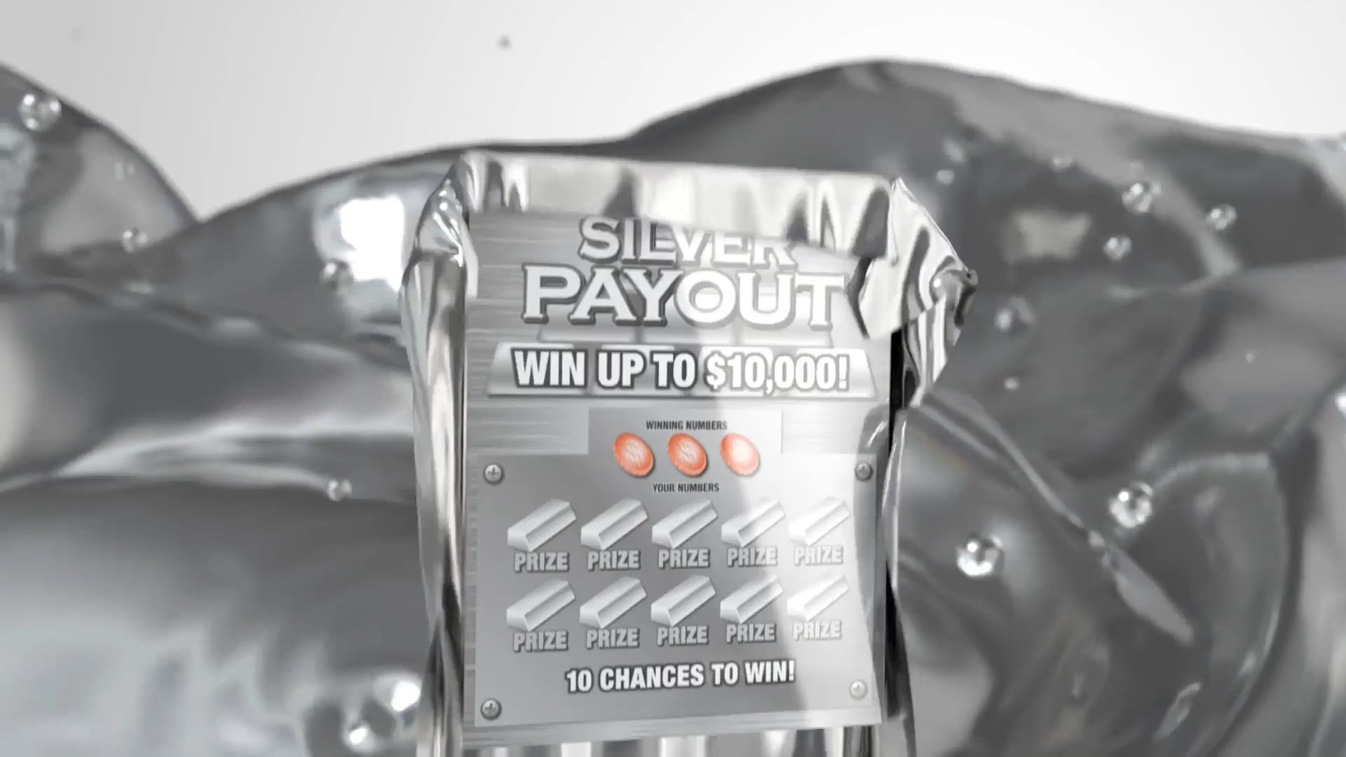 Hoosier Lottery Metals Scratch-offs - Silver