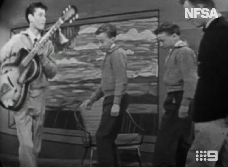 Young Bee Gees Performing 1960_Desmond and the Channel 9 Pins