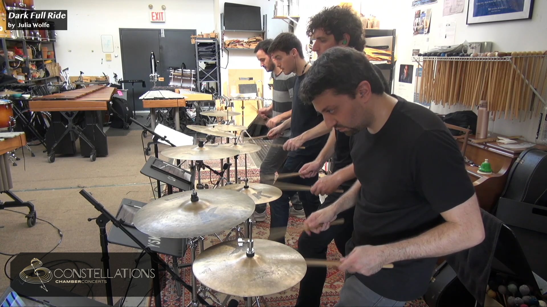 Sandbox Percussion: Dark Full Ride by Julia Wolfe