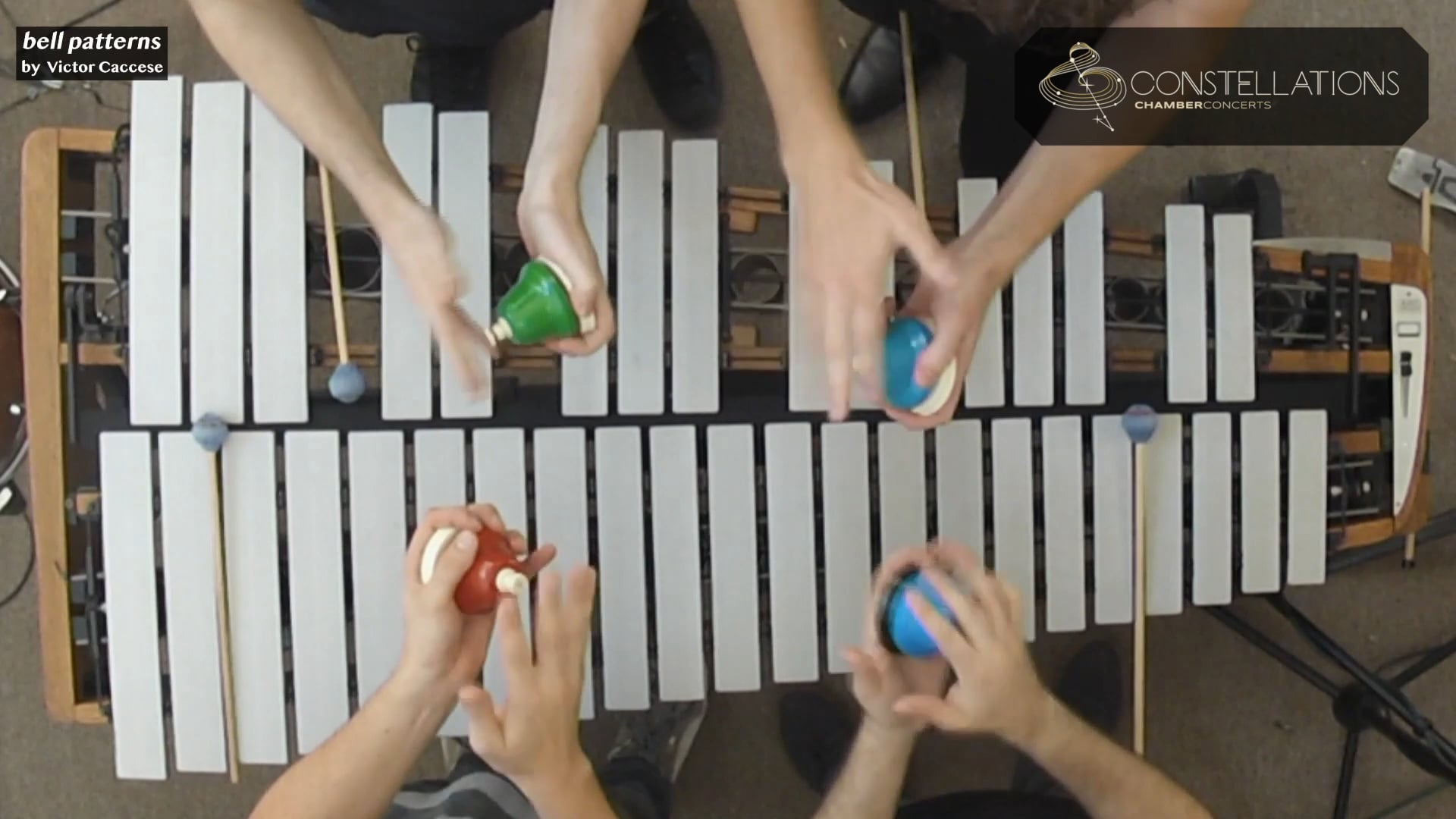 Sandbox Percussion: Bell Patterns by Victor Caccese