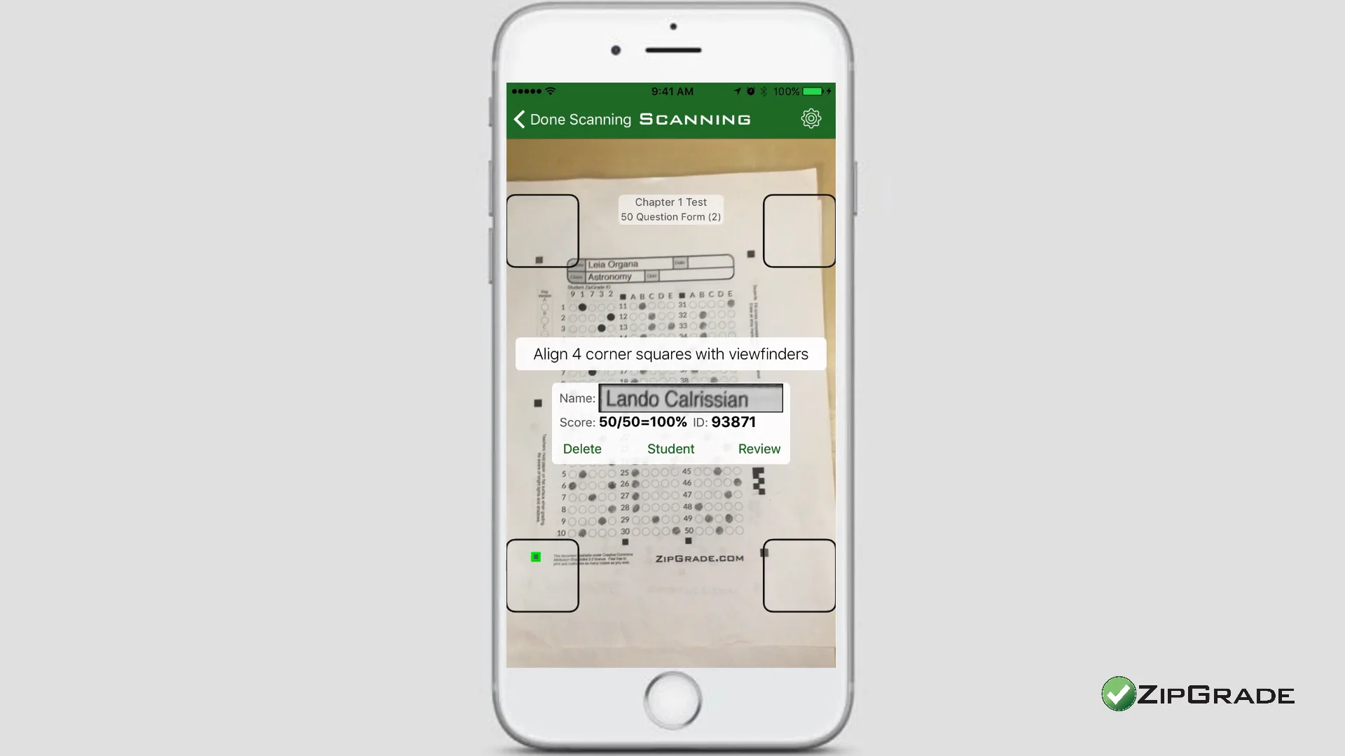 ZipGrade: iOS and Android Grading App For Teachers