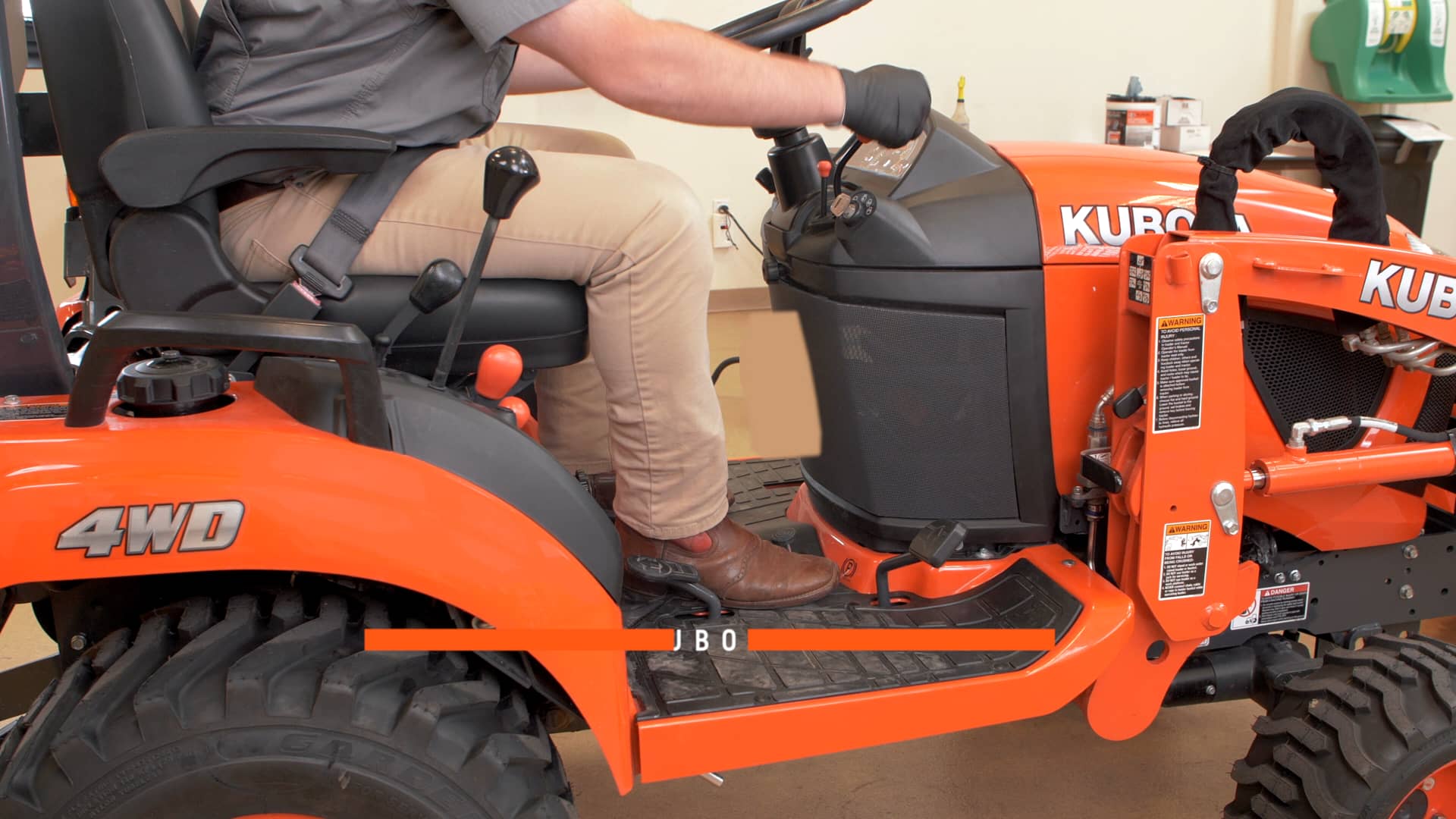 Know Your Kubota BX2380 Tractor Loader Removal on Vimeo