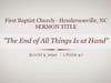 2020-08-09 Sermon - Steve Scoggins