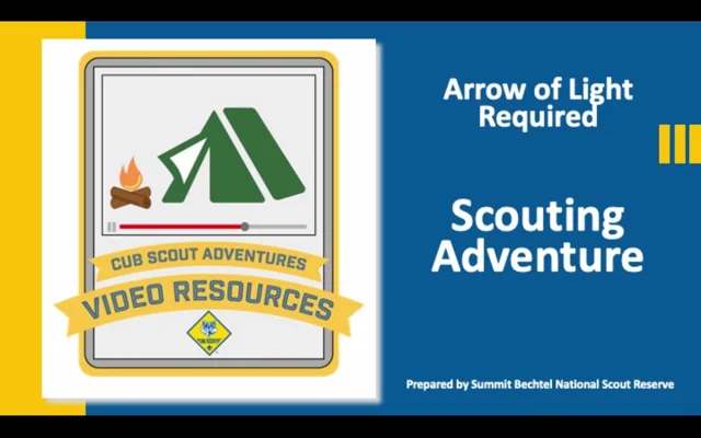 Scouts - Scouts BSA - Webelos - 4th Grade - Page 1 - Casual Adventure