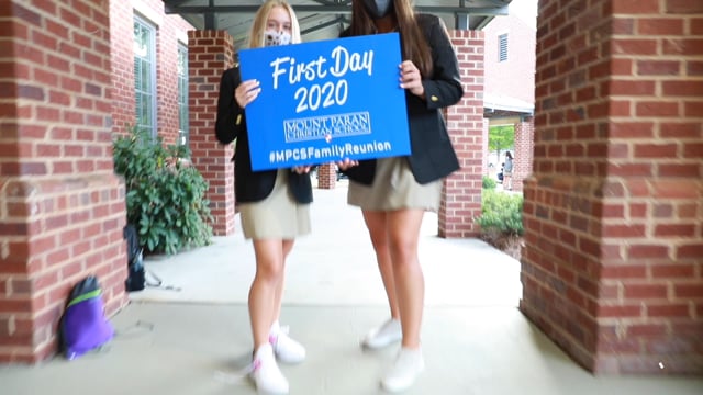 Mount Paran Minute : First Day Of School 2020