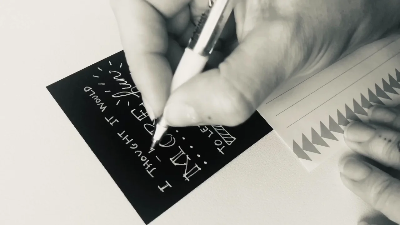 time lapse // hand lettering practice on Vimeo