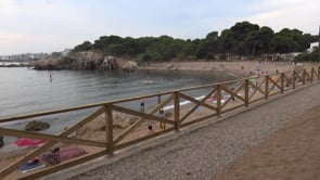 Imatge renovada a la zona del Portitxol